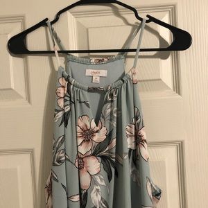 🌸Fabulous Floral Assymetrical Hem Plus Size 2X Keyhole Dress by Candie’s!!🌺